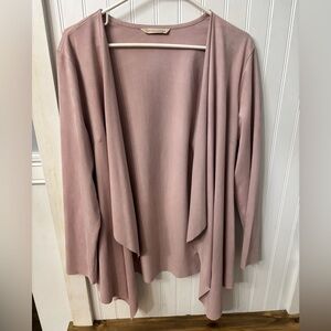 Soft Surroundings Blush Pink Women's Poncho